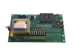 What are the main components on the control board of small household appliances
