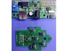 What are the functions of the components of the small household appliance control board