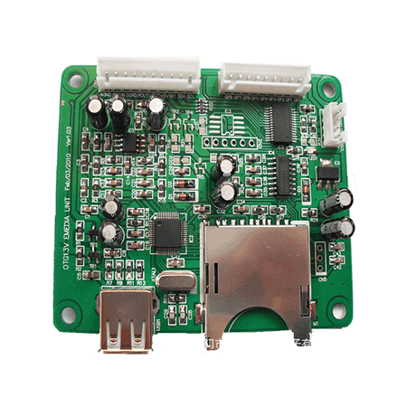 Manufacturer's direct supply of MP3 decoding board, lighting decoration, MP3 decoding board, speaker decoding board with integrated power amplifier